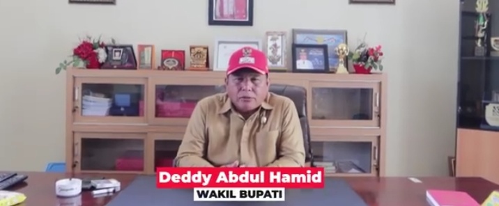 Wakil Bupati Bolsel, Dedy Abdul Hamid