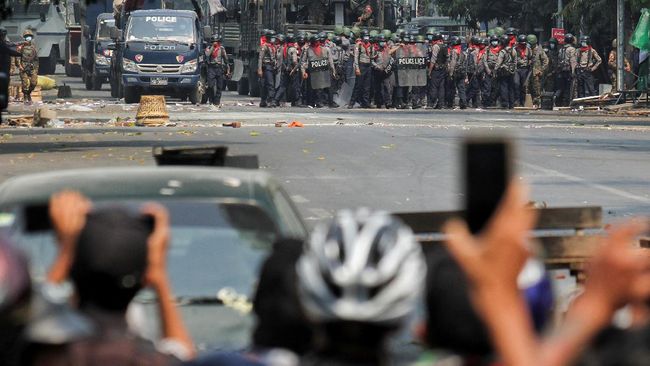 ricuh demo anti kudeta myanmar tewaskan 9 orang 1 169 Kilas Totabuan