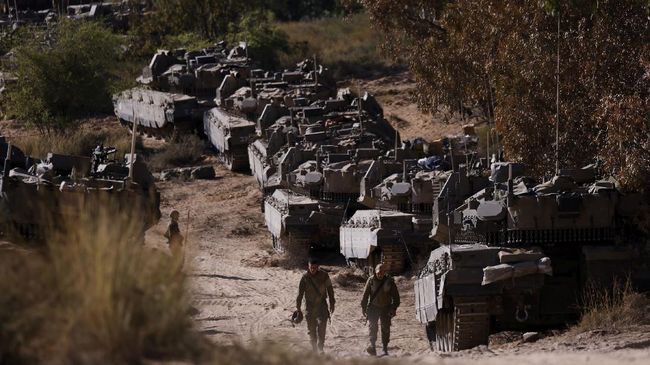 tank israel siaga di perbatasan gaza 5 169 1 Kilas Totabuan