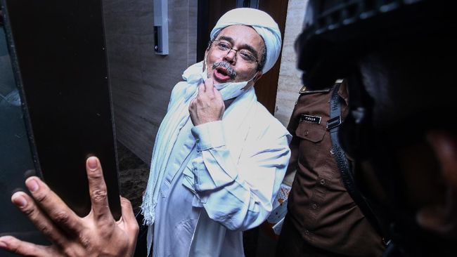 rizieq shihab dituntut enam tahun penjara 169 Kilas Totabuan