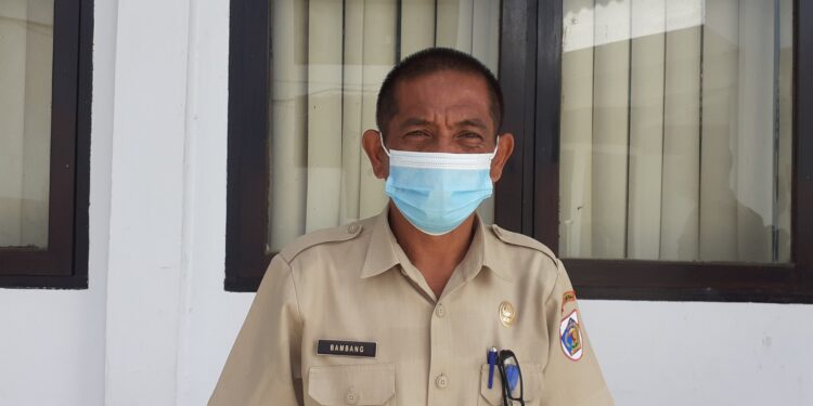 Kepala Dinas Lingkungan Hidup (DLH) Kota Kotamobagu, Bambang Irawan Ginoga. (Foto:Kilastotabuan.com/Anggi).