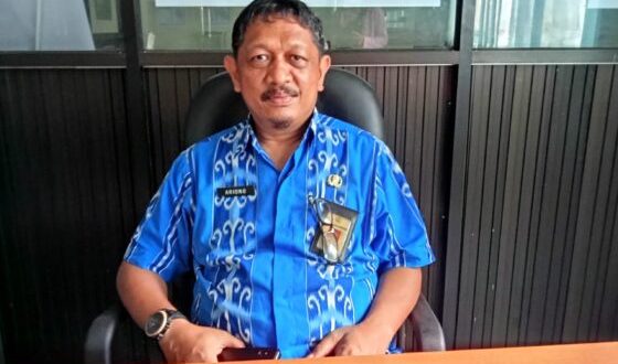 Kepala Dinas Perdagangan Koperasi-UKM Kotamobagu, Ariono Potabuga. (Foto:Istimewah).