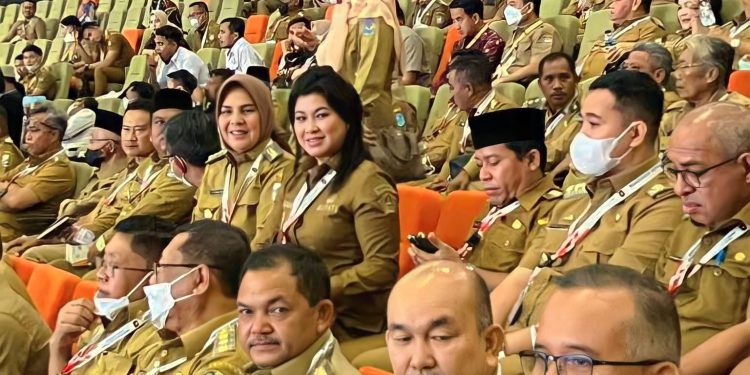 Tatong Bara saat Hadiri Rakornas Kepala Daerah dan Forkopimda se-Indonesia