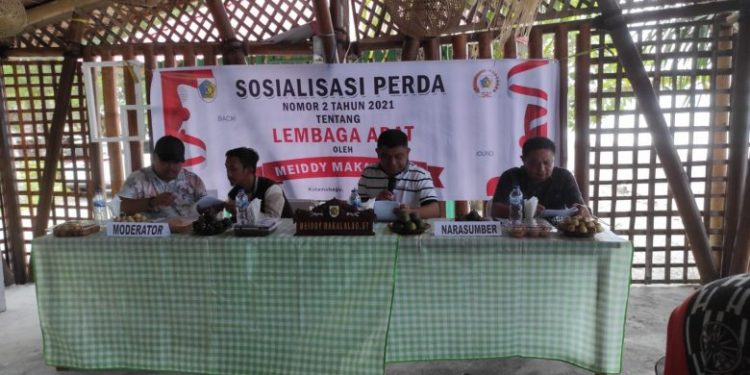 Meiddy Makalalag Gelar Sosialisasi Perda Lembaga Adat di Kota Kotamobagu Kilas Totabuan