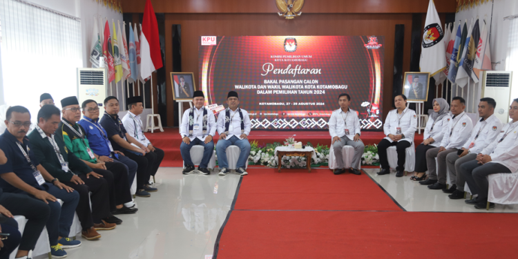 Meiddy Syarif Mendaftar di KPU Kilas Totabuan