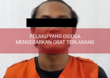 Pelaku yang Diduga Mengedarkan Obat Terlarang di Bolmut